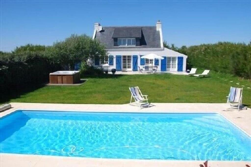 Maison "Ker Galinette " , Belle-Ile-En-Mer, Piscine Chauffee Et Jacuzzi Bangor Exterior photo